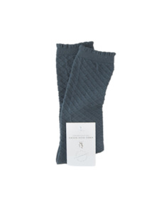 3 7 Year Old Girls: Picnic Knee-High Socks - Azure