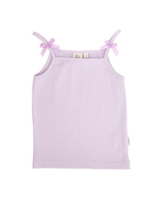 Baby Girls: Zia Singlet - Lavender