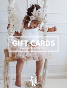 Gift Cards: Gift Card $30 - $200 NZD