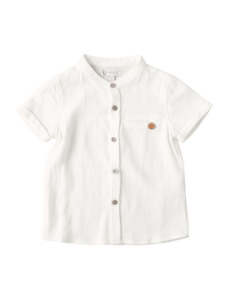 1 Year 1: Koa Boys Shirt - White