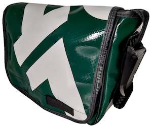 Recycled Medium Messenger Bag: Benzo Medium Messenger BI0000