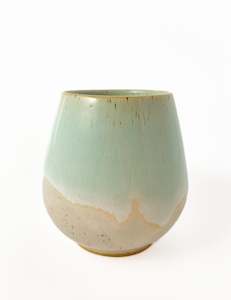 Frontpage: Low Tide on Speckled Stoneware Tumbler