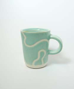 Products: Seafoam Swirl on Mini Stoneware Mug