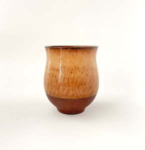 Toffee Latte on Deep Terracotta Full Belly Tumbler