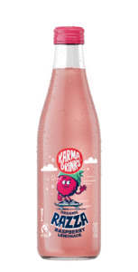 Organic Sodas Bottles: Organic Razza Raspberry Lemonade