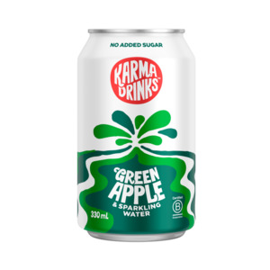 Karma Sparkling: Green Apple & Sparkling Water 24 pack
