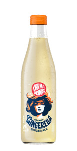 Karma Drinks: Gingerella Ginger Ale [24 Bottles] Organic