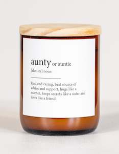 Dictionary Candle – Aunty