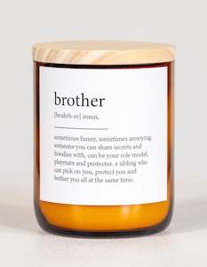 Dictionary Candle – Brother