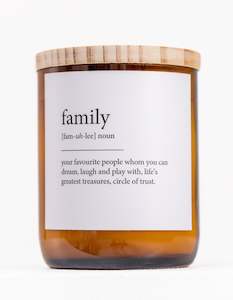 Candles: Dictionary Candle - Family