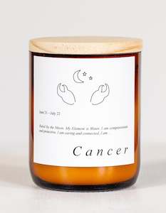 The Commonfolk: Zodiac Candle – Cancer