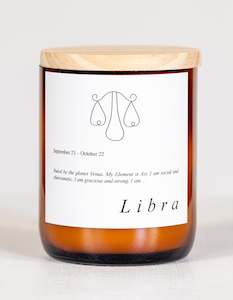 The Commonfolk: Zodiac Candle – Libra