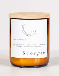 The Commonfolk: Zodiac Candle – Scorpio