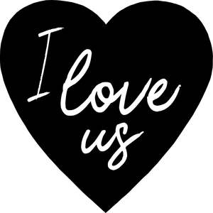 Black And White: HEAF I LOVE US