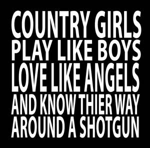 Black And White: BW146 COUNTRY GIRLS PLAY LIKE