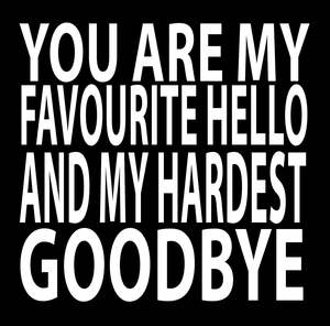 Black And White: BW144 YOU ARE MY FAV