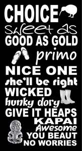 Maori English: TOU11A CHOICE - WITH PICTURES