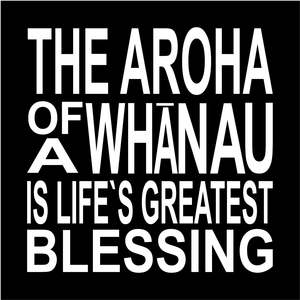 Maori English: MBW159 THE AROHA OF A WHANAU