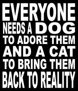 Animal Signs: BW56 EVERYBODY NEEDS