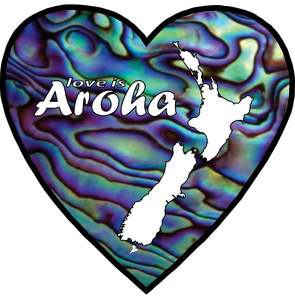 NZHEA8 LOVE IS AROHA