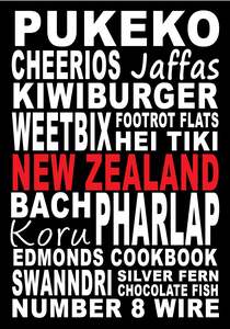 Tourist: TOU1 PUKEKO, NZ IN RED"