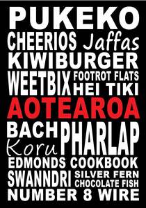 TOU4A  PUKEKO AOTEAROA IN RED