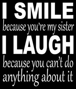 Sisters: BW130 I SMILE SISTER
