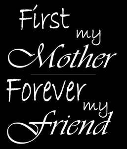 BW302 FIRST MY MOTHER