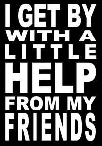 BW24 I GET BY WITH A LITTLE