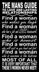 Man Cave: BW126 THE MANS GUIDE TO RELATIONSHIPS