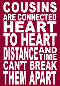 BR108 COUSINS ARE CONNECTED