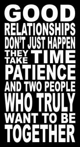 BW72 GOOD RELATIONSHIPS