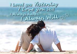 Hearts: NZB72 I LOVED YOU YESTERDAY