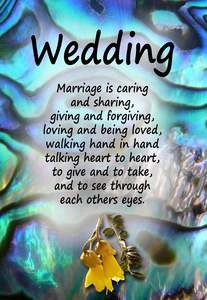 Paua Design: PAU6 WEDDING KOWHAI