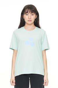 Womens Tops: Huffer Classic Tee 170 3 Ball Mint
