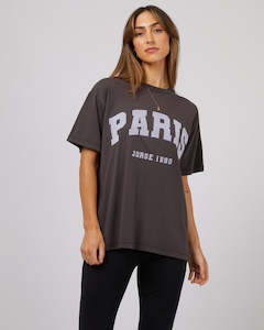 Womens Tops: Jorge Paris Tee Washed Black