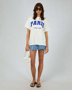 Womens Tops: Jorge Paris Tee Vintage White