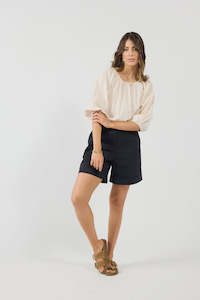 Drama The Label: Drama The Label Milos Top Ecru