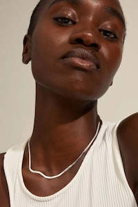 Womens Necklaces: Pilgrim Joanna Necklace - Silver Plated