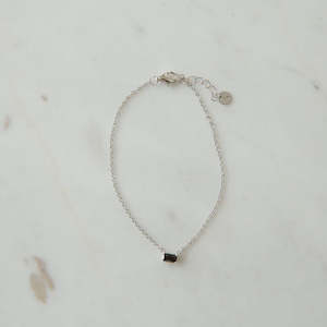 Wristwear: Sophie You Rock Bracelet Black Silver
