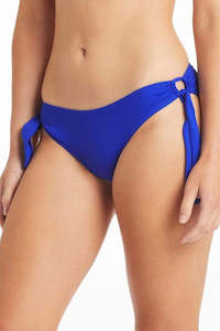 Womens Swimwear: Sea Level Tie Side Regular Pant Cobalt