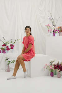 Home-Lee Nevaeh Dress Berry