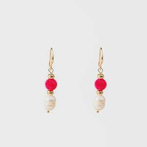 Womens Earrings: Stilen Ines Earrings Pink