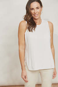 Tanks Tees: Eb&Ive Verano Tank - Opal