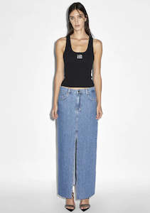 Ksubi: Ksubi Stacked Origin Tank Black