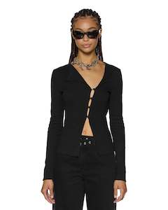 Ksubi: Ksubi Rework LS Top Black