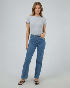 Silent Theory: Silent Theory Bella Tee Grey Marle