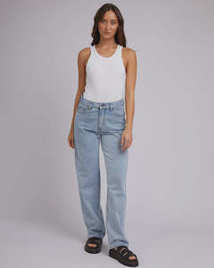 Silent Theory: Silent Theory Ella Tank White