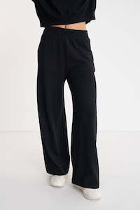 Huffer Merino Lounge Pant Black