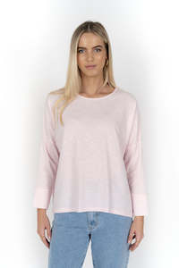 Humidity Dippy L/S Tee Soft Pink